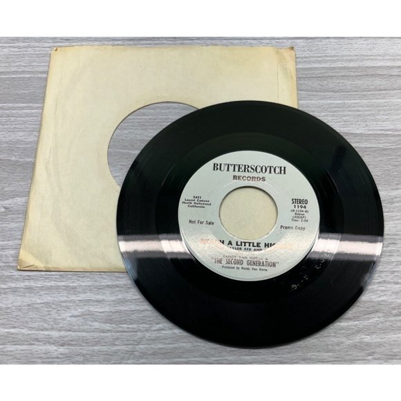 The Second Generation Walter Cronkite / Reach a Little Higher 45 Bubblegum Pop - Picture 4 of 4